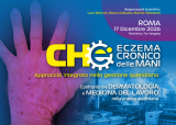 Locandina di Eczema cronico delle mani: approccio integrato nella gestione quotidiana - Confronto tra Dermatologia e Medicina del Lavoro nella pratica quotidiana