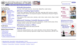 Screenshot di National Health Institute