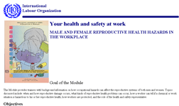 Screenshot di Male and female reproductive health hazard in the workplaces